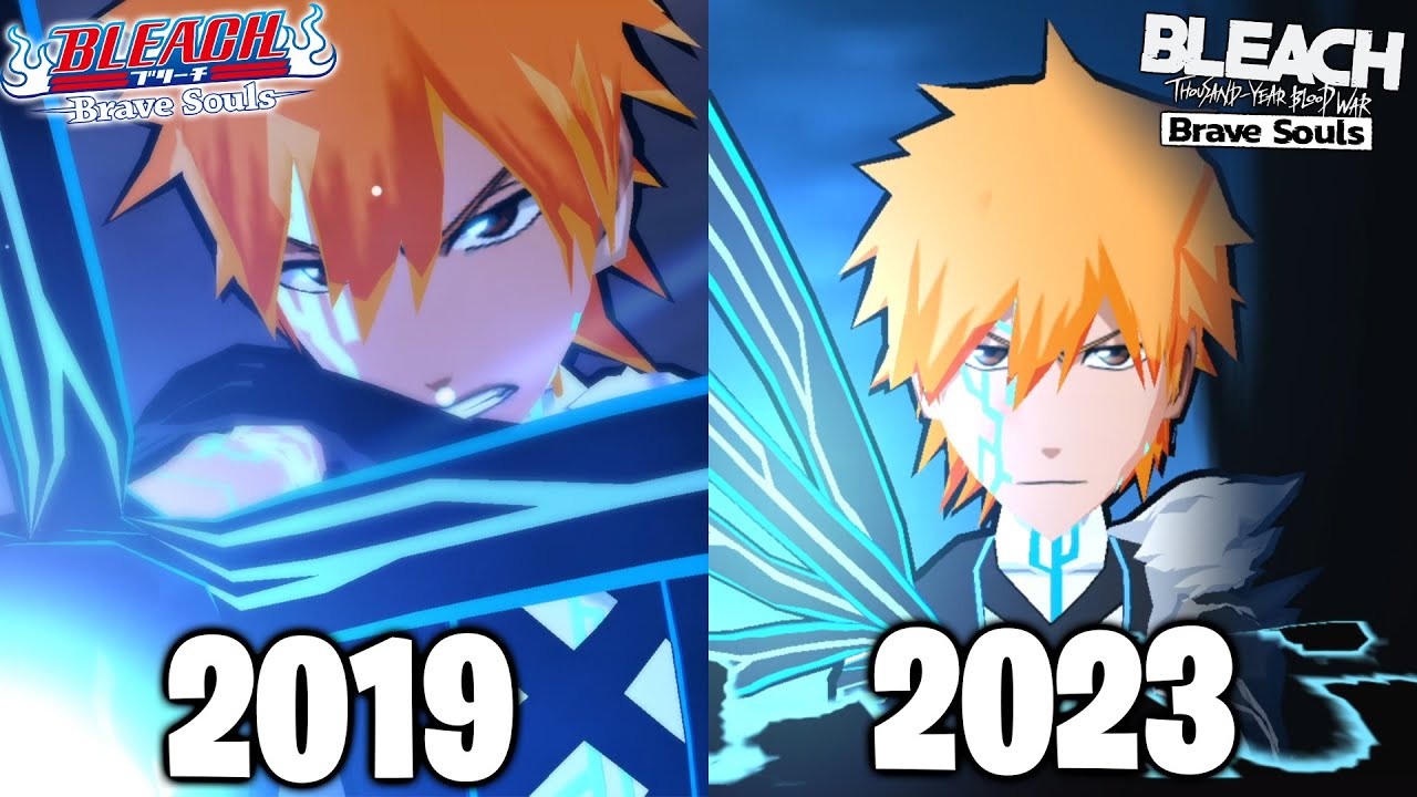 BLEACH: Brave Souls - Quincy Ichigo 2019 vs 2023 Animations!