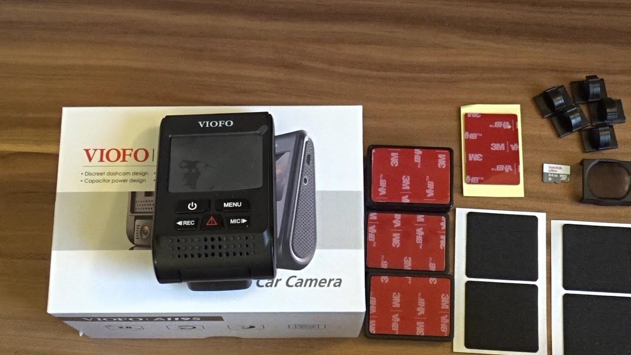Auto kamera VIOFO A119S GPS V2 version - unboxing
