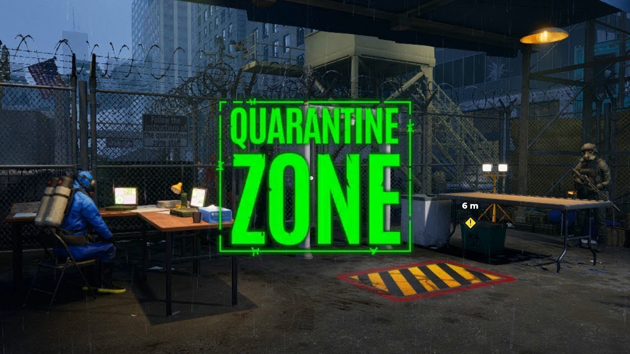 ПЕРВЫЙ ВЗГЛЯД  ▶ QUARANTINE ZONE THE LAST CHECK #видеоигры #quarantinezone