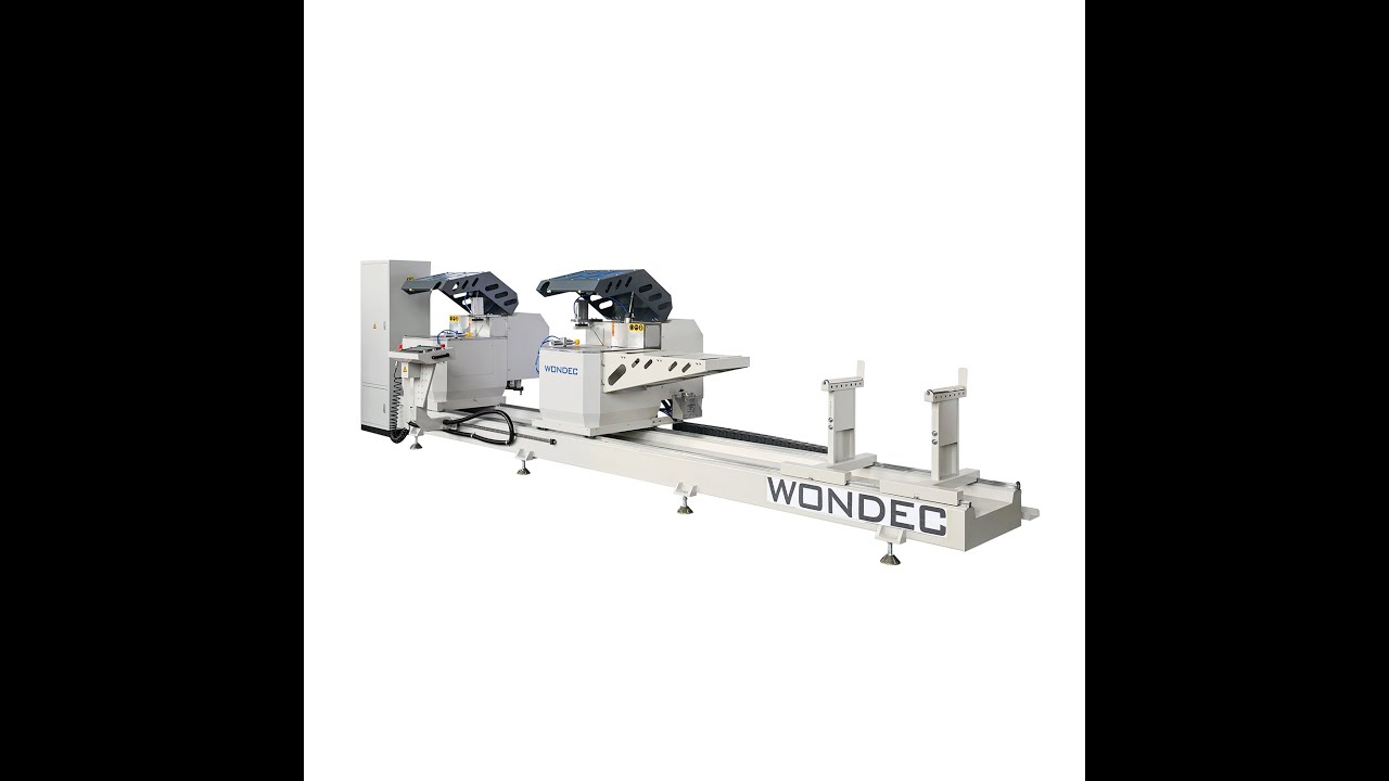 Heavy Duty CNC Double Mitre Saw for Aluminum Window and Door