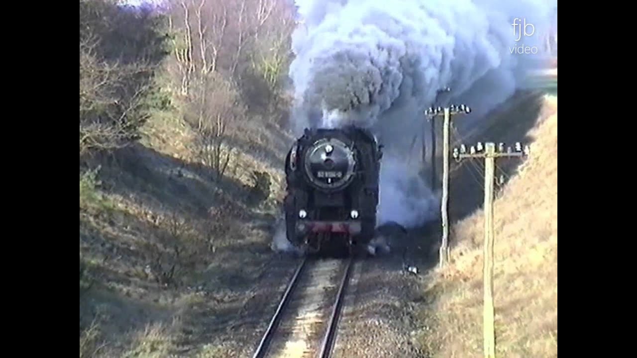 Reichsbahn-Flair in der Altmark mit Dampflok 52 8075  -  52 8134  -  52 8154