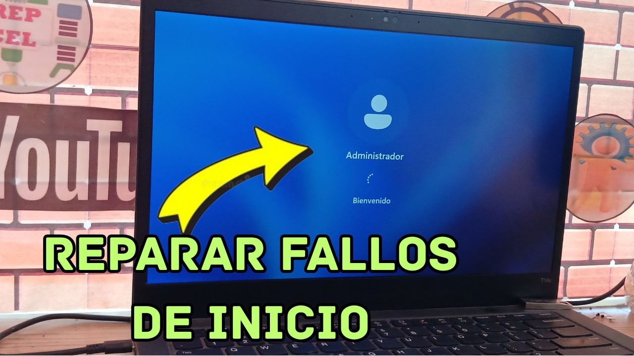 Pantalla Negra en Windows despues del mensaje Bienvenida o al poner la contraseña ↗️ PC no inicia