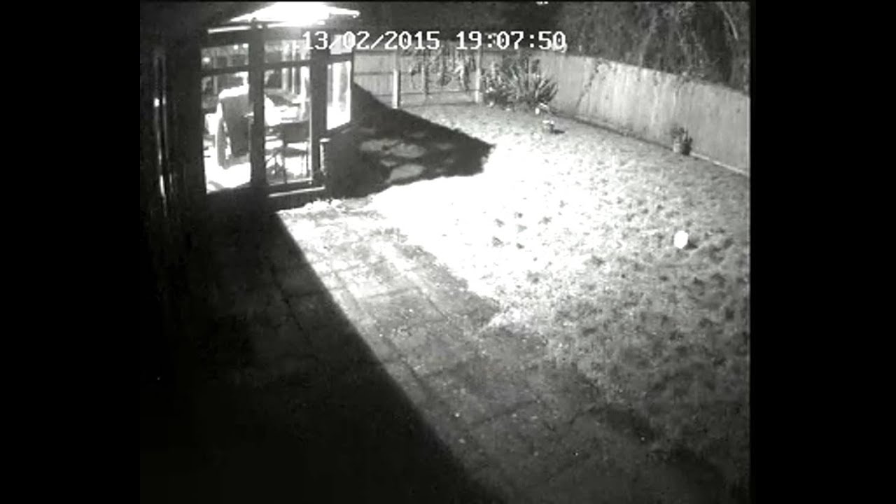 Security Footage of Thieves making their getaway after burgling our house