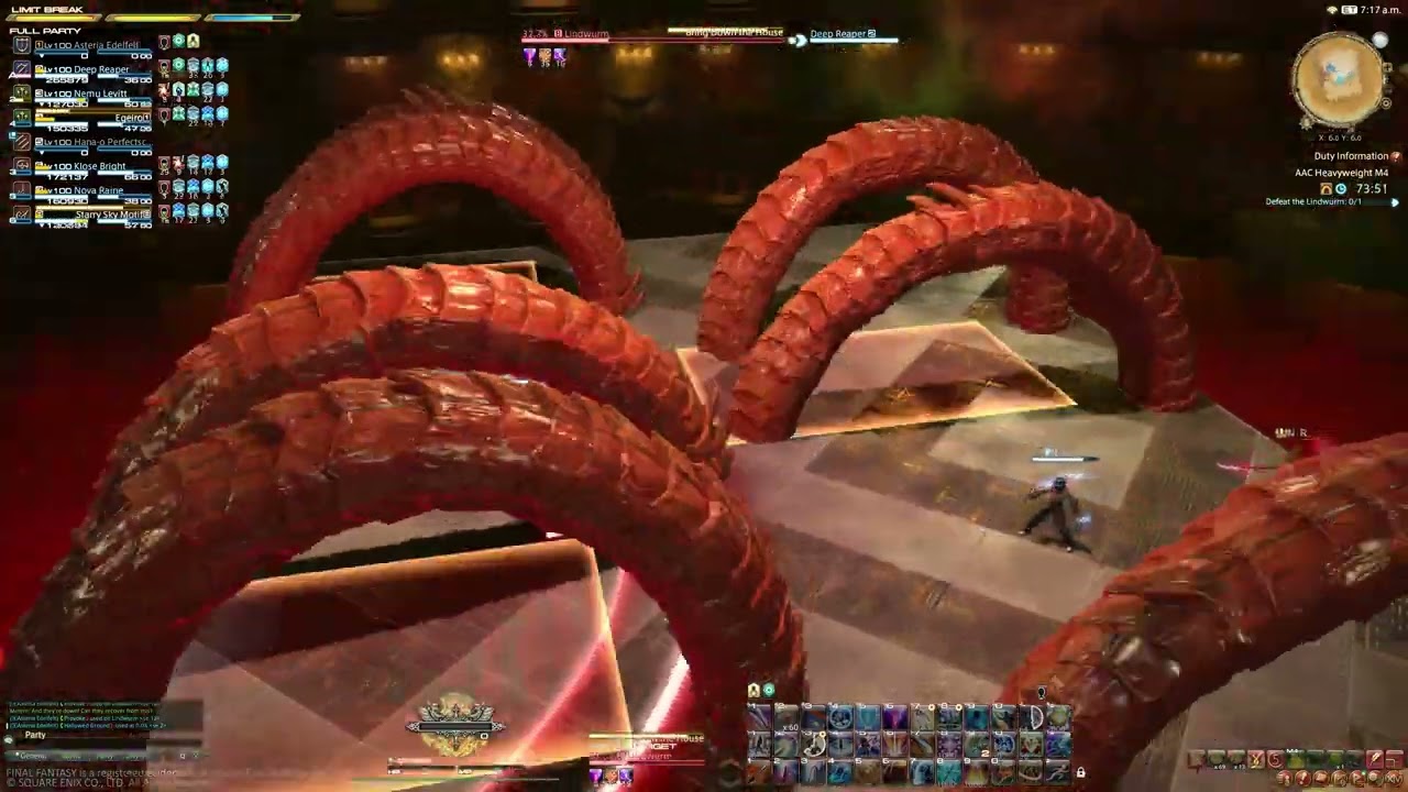 Полное прохождение M12 PLD (Линдвурм) | Final Fantasy XIV: Рассвет