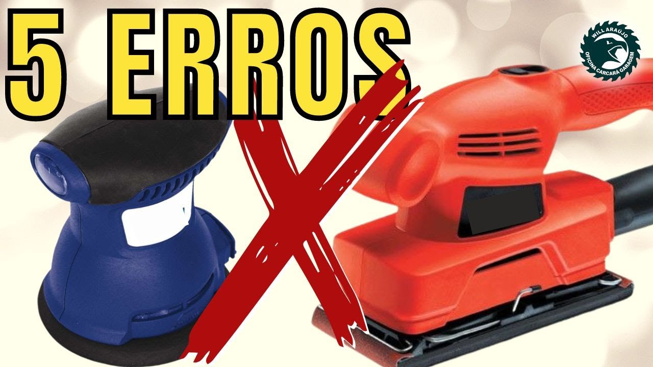 COMO LIXAR COM LIXADEIRA ORBITAL E ROTO ORBITAL | Produza peças melhores sem erros de lixamento.