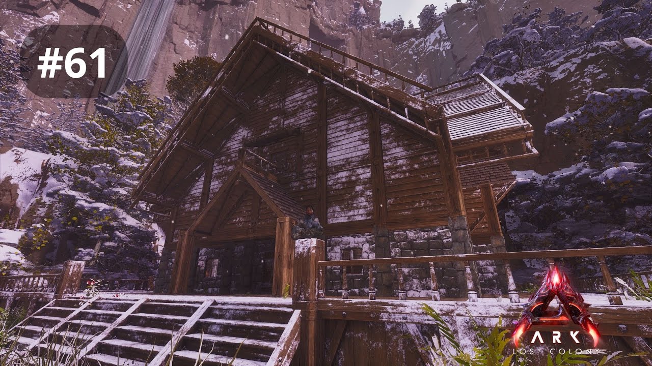 Najlepsze miejsce na do osiedlenia na Lost Colony - Budowa bazy - ARK: Lost Colony - #61