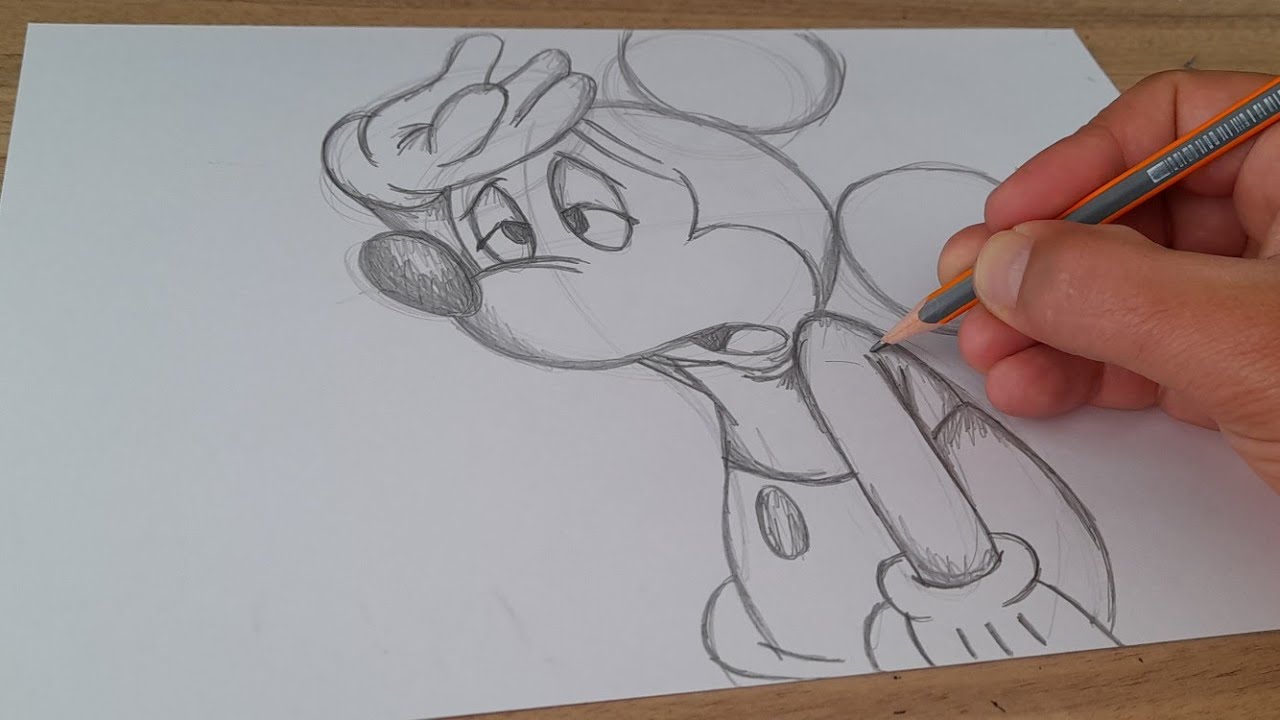 COMO DESENHAR O MICKEY