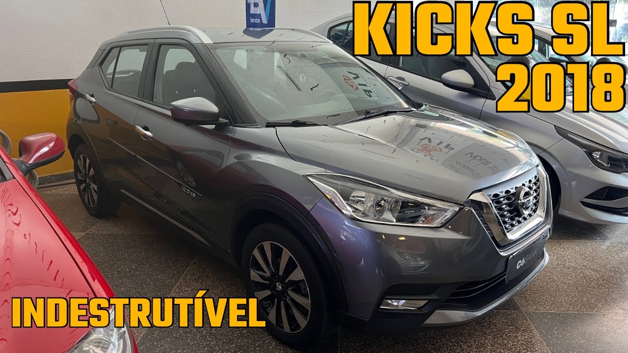 NISSAN KICKS SL 2018! O SUV ROBUSTO, COMPLETO E CONFIÁVEL PARA A FAMÍLIA! Avaliação completa 