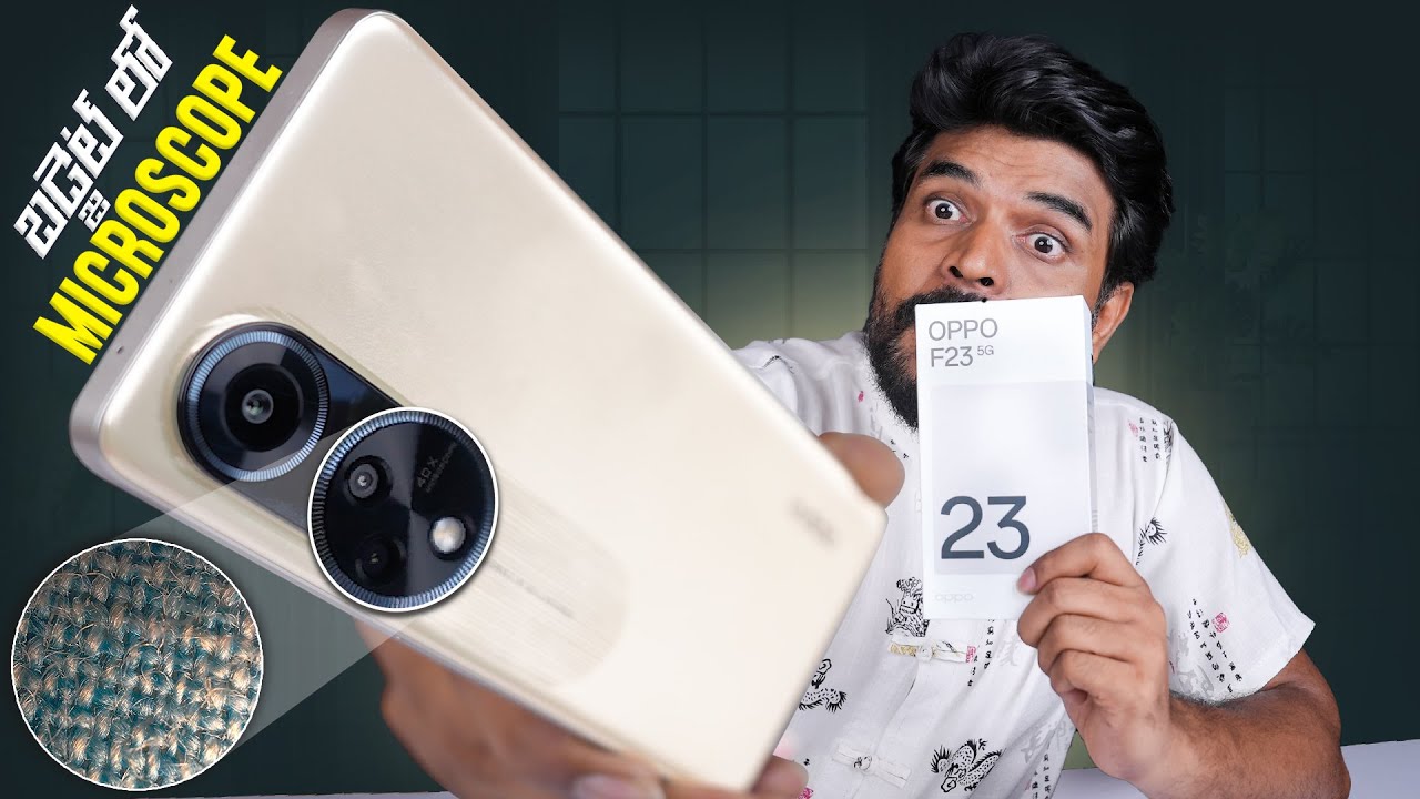 OPPO F23 5G Unboxing & initial Impressions ll in Telugu