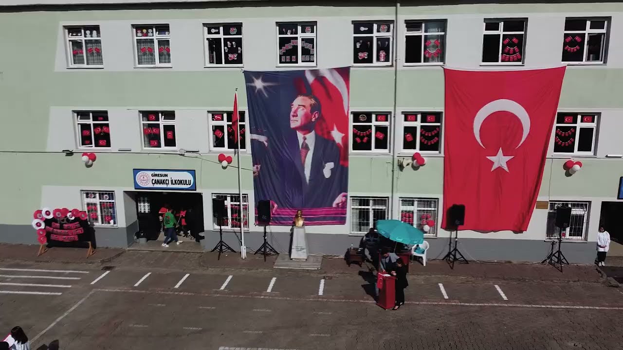 29 Ekim 100 yıl kutlaması Çanakçı Giresun