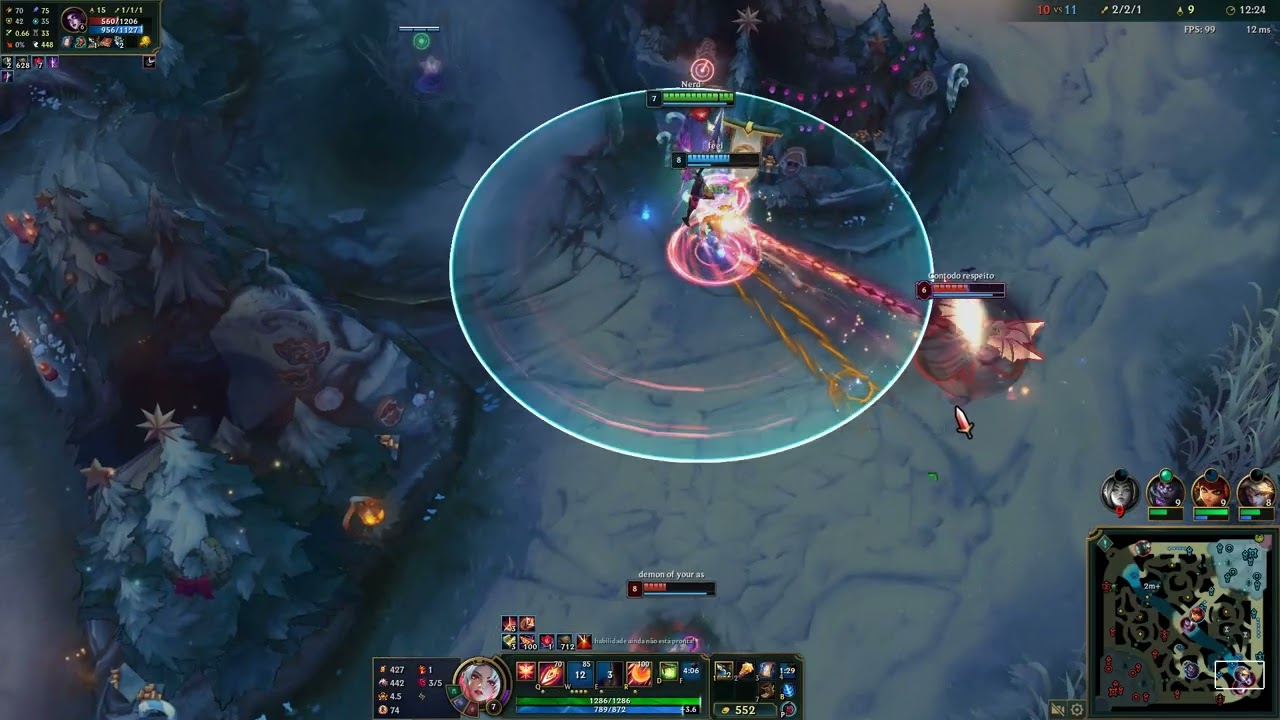 Minha Kayle suporte sempre faz história. (Full Gameplay)