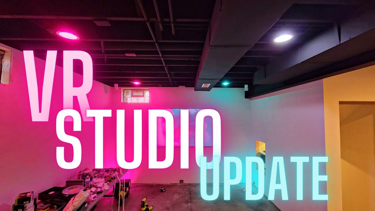 Building a VR Studio, Quick Progress Update part 1....