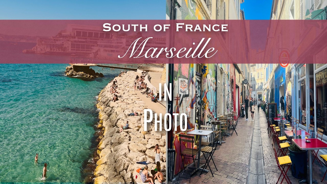 Exploring Marseille in the south of France through photos - no commentary