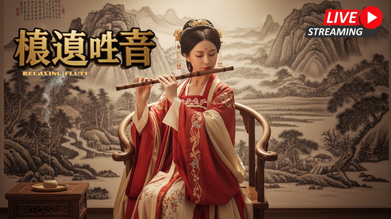 Eternal Harmony 永恒和声 • Live Flute Instrumental for Calm Focus & Spiritual Rest 🎧