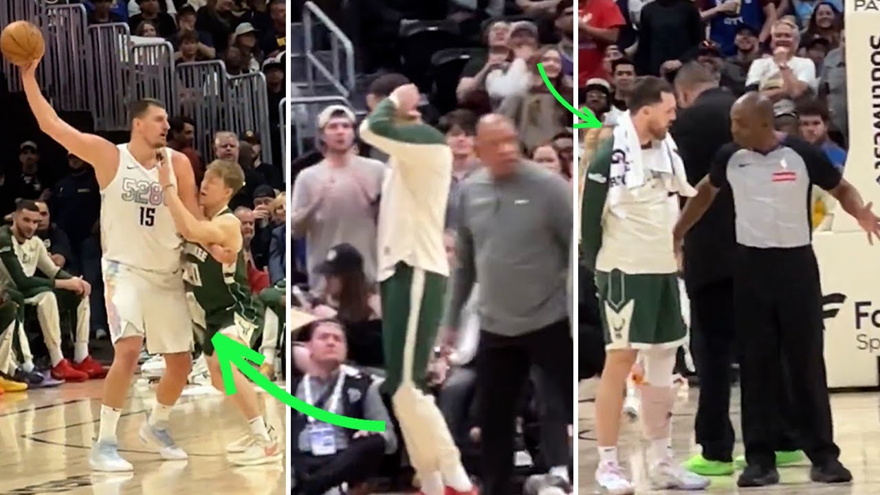 Nikola Jokic 's DOMINANCE caoused FRUSTRATION on the Bucks BENCH - Nuggets x Bucks