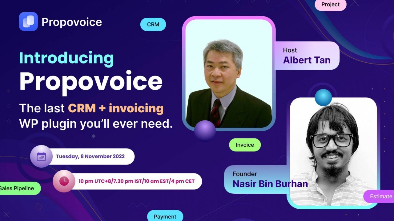Propovoice Lifetime Deal (LTD) Review, Demo, Tutorial: Best WordPress CRM & Invoicing Plugin
