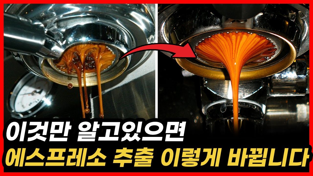 에스프레소 추출 이것만 알고 있으면 무조건 바뀝니다 (feat. 채널링)