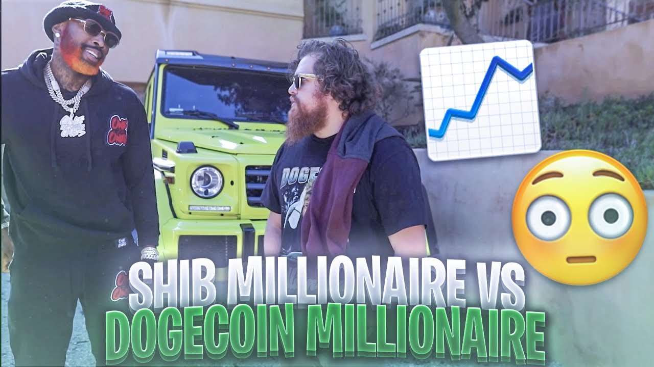 SHIBA INU MILLIONAIRE VS DOGECOIN MILLIONAIRE FT @The Dogecoin Millionaire