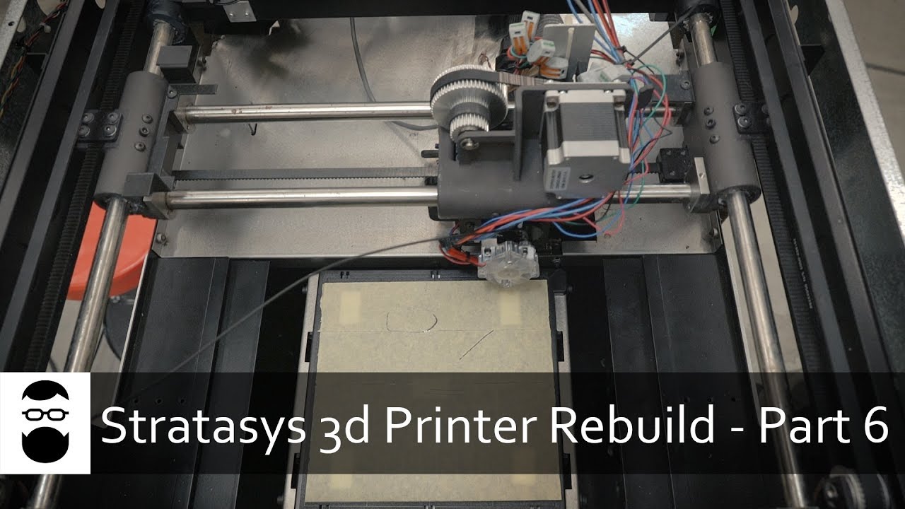 Stratasys 3D Printer Rebuild - Part 6:  Extruding Plastic