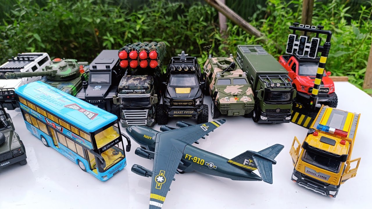 Super Truck Nuclear Indonesia, Mobil Tentara, Pesawat Tempur, Truck Polisi Bus Personel #564