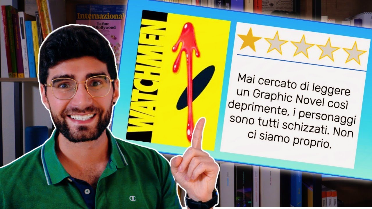 I CAPOLAVORI del FUMETTO: reazione alle recensioni da 1 stella