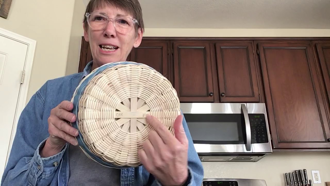 Round Basket 10 - Finishing Up