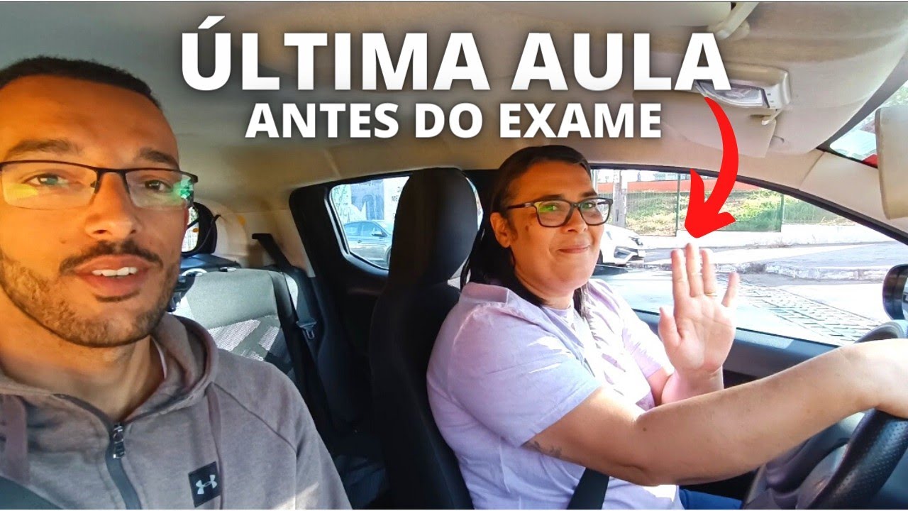 ÚLTIMA AULA DA EDNÉIA, CONTROLE, MARCHA RÉ E PARADA EM FILA DUPLA
