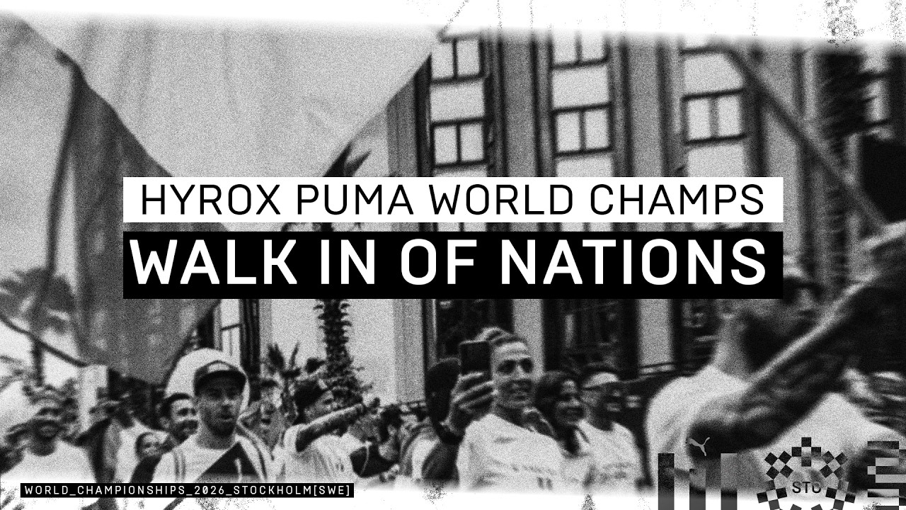 [LIVE] HYROX x PUMA World Champs | WALK-IN OF THE NATIONS - Day 1