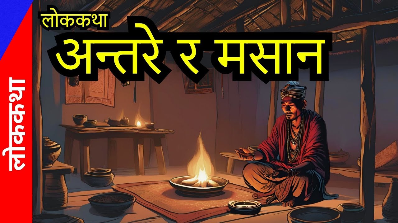 अन्तरे र मसान नेपाली लोककथा   | Antare and Ghost - Nepali Lok Katha