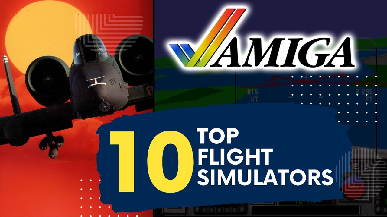 Top 10 Amiga Flight Simulators - Boat's Picks feat. Neil from RMC