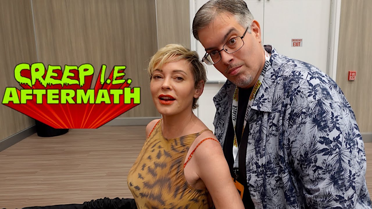 CreepIE Aftermath 2023 Horror Convention!!! Rose McGowan !!!