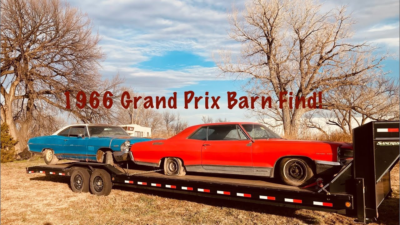 1966 Pontiac Grand Prix Barn Find Gets Put Back On The Road For The First Time In Decades!