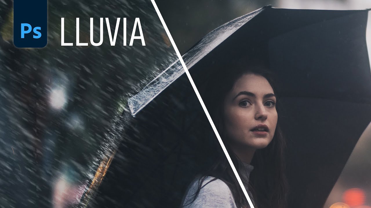 Gotas de Lluvia ¡No Creerás que fue hecho en Photoshop! 🌧️