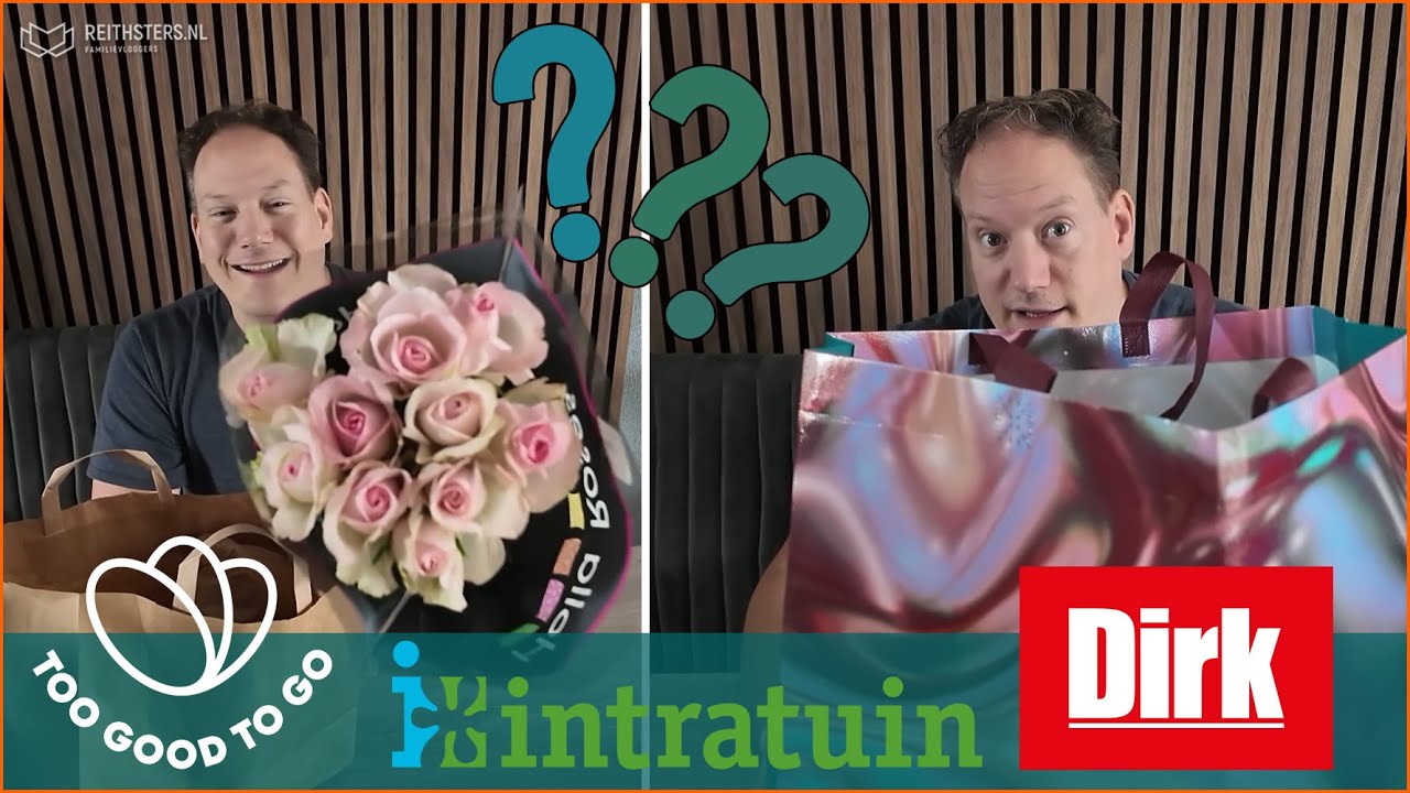 TOO GOOD TO GO - WE HEBBEN DE INTRATUIN BOX TE PAKKEN EN KOKEN VAN DE BOX VAN DE DIRK! - VLOG #594