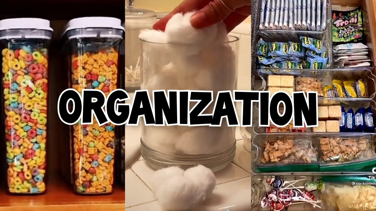 Organization tips tiktok Compilation