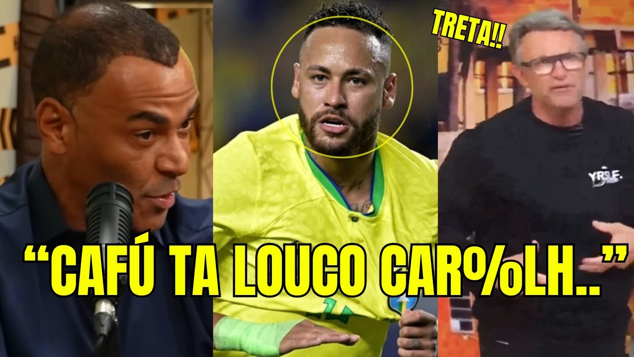 CAF&Uacute; FALA A VERDADE SOBRE NEYMAR E NETO VAI A LOUCURA AO VIVO !!