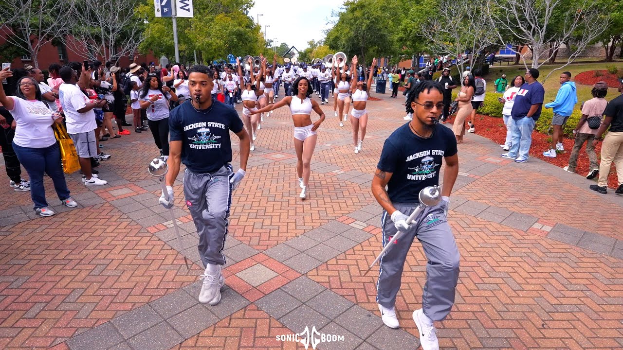 JSU Sonic Boom и Prancing J-Settes | Фестиваль Homecoming Yard 2023 🔥