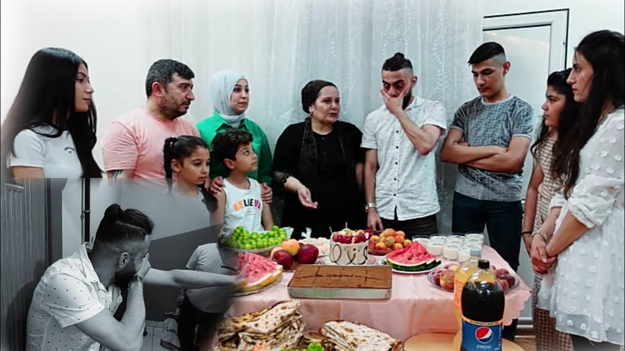 شوفو احساس اليتيم الله لا يحرم حدا من الاب والام احلى مفاجاه لحموده ،😭