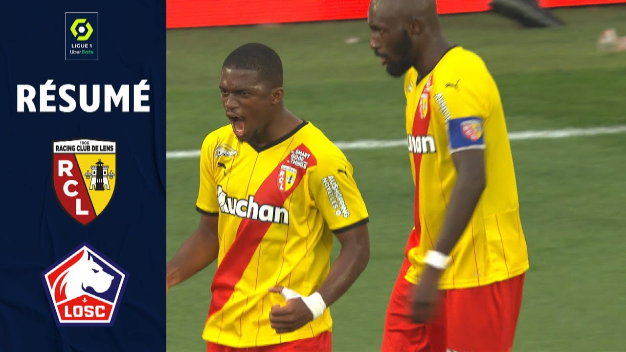 RC LENS - LOSC LILLE (1 - 0) - Résumé - (RCL - LOSC) / 2021-2022