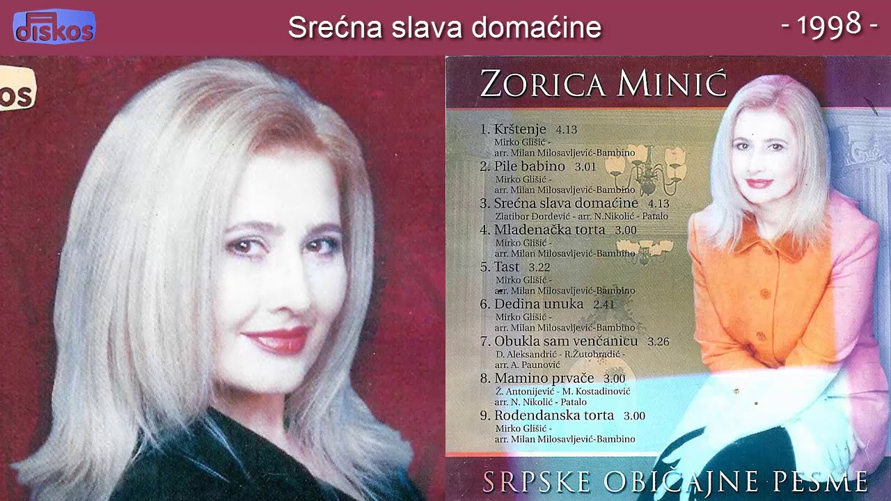 Zorica Minic - Srecna slava domacine - (Audio 1998)
