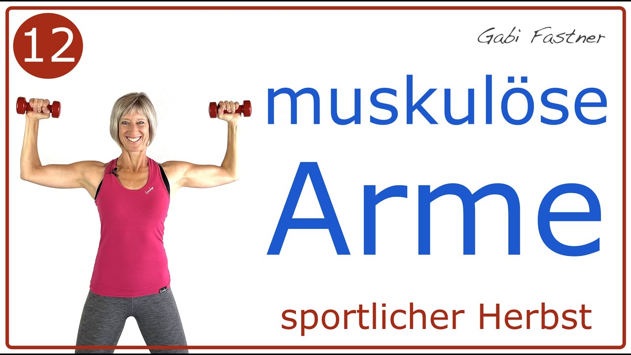 12/14🍁32 min. Hanteltraining für muskulöse Arme | im Stehen, für Geübte
