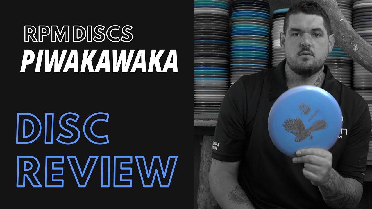 RPM Discs Piwakawaka - Disc and Plastic Description - Jackson Sullivan