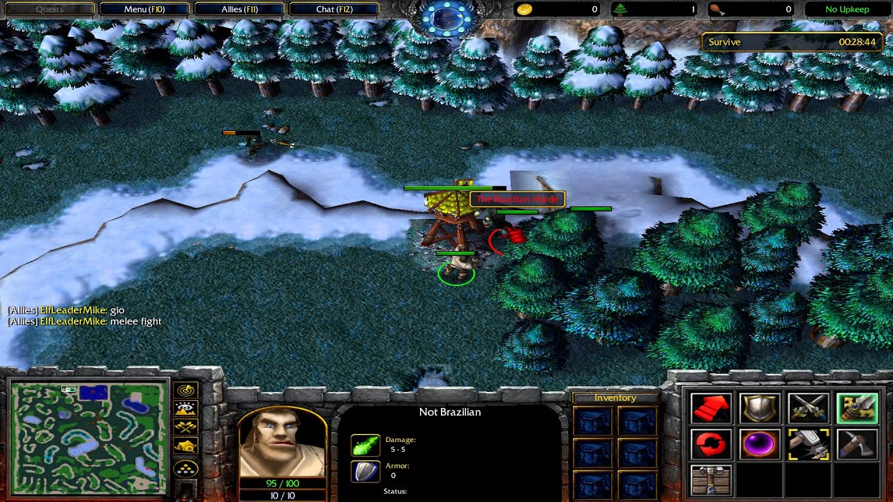 Warcraft 3 TFT - Attack of the Brazilians #5