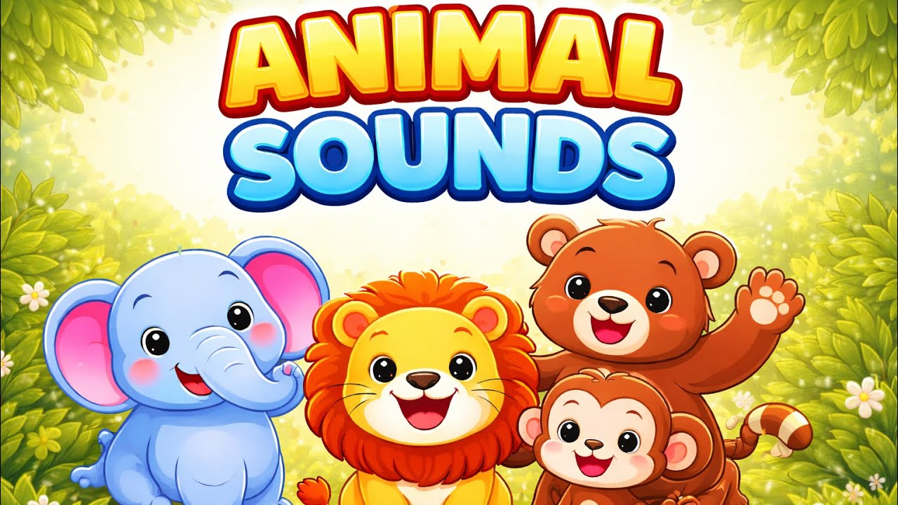 Animal Sounds for Kids 🐾 | Learn Jungle Animals with Fairy | Toddler Learning