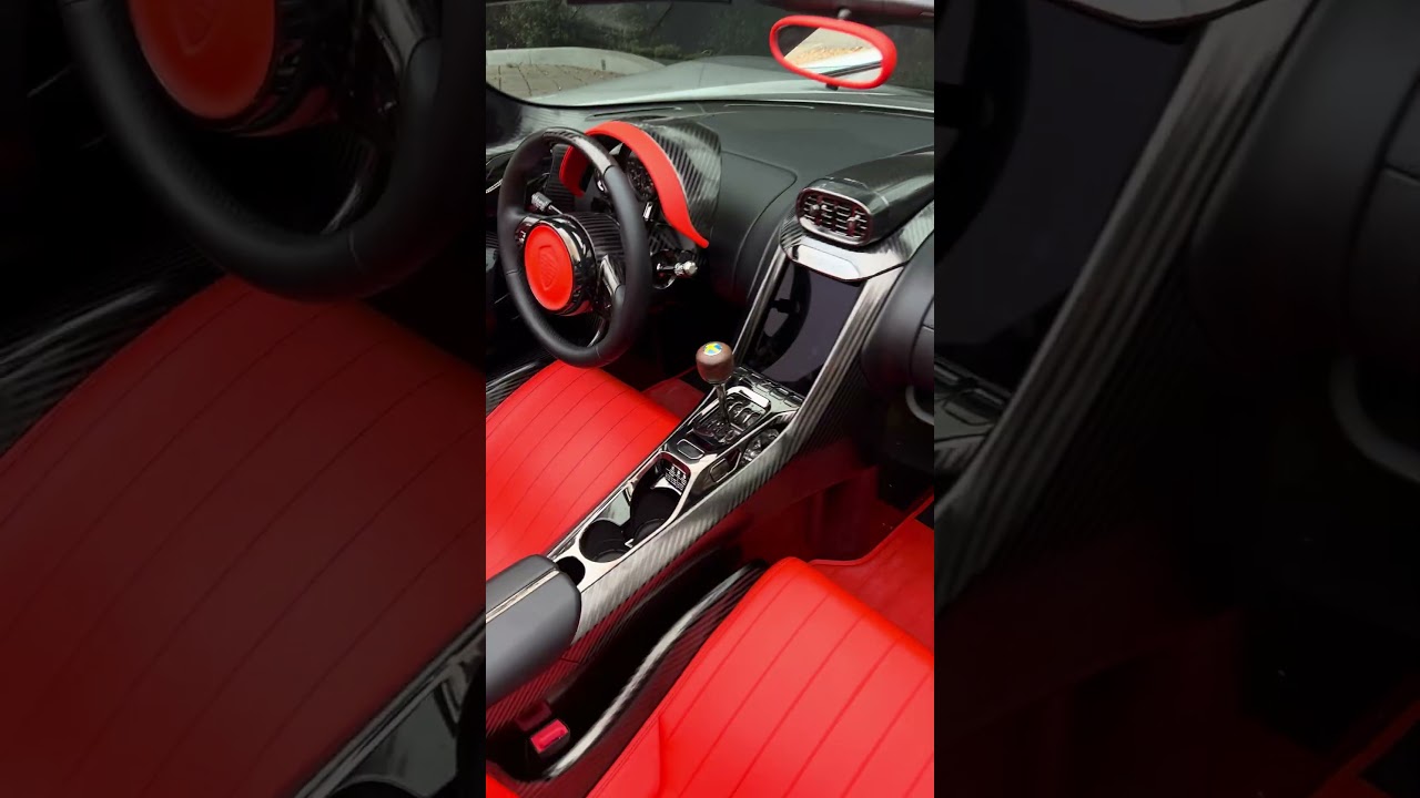 Koenigsegg's open-gated manual with a nine-speed automatic twist 🤩 