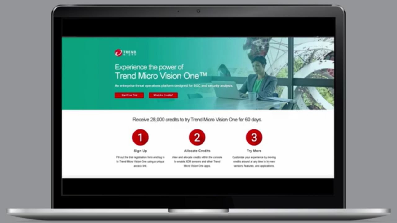 How to start a Trend Micro Vision One&trade; free trial