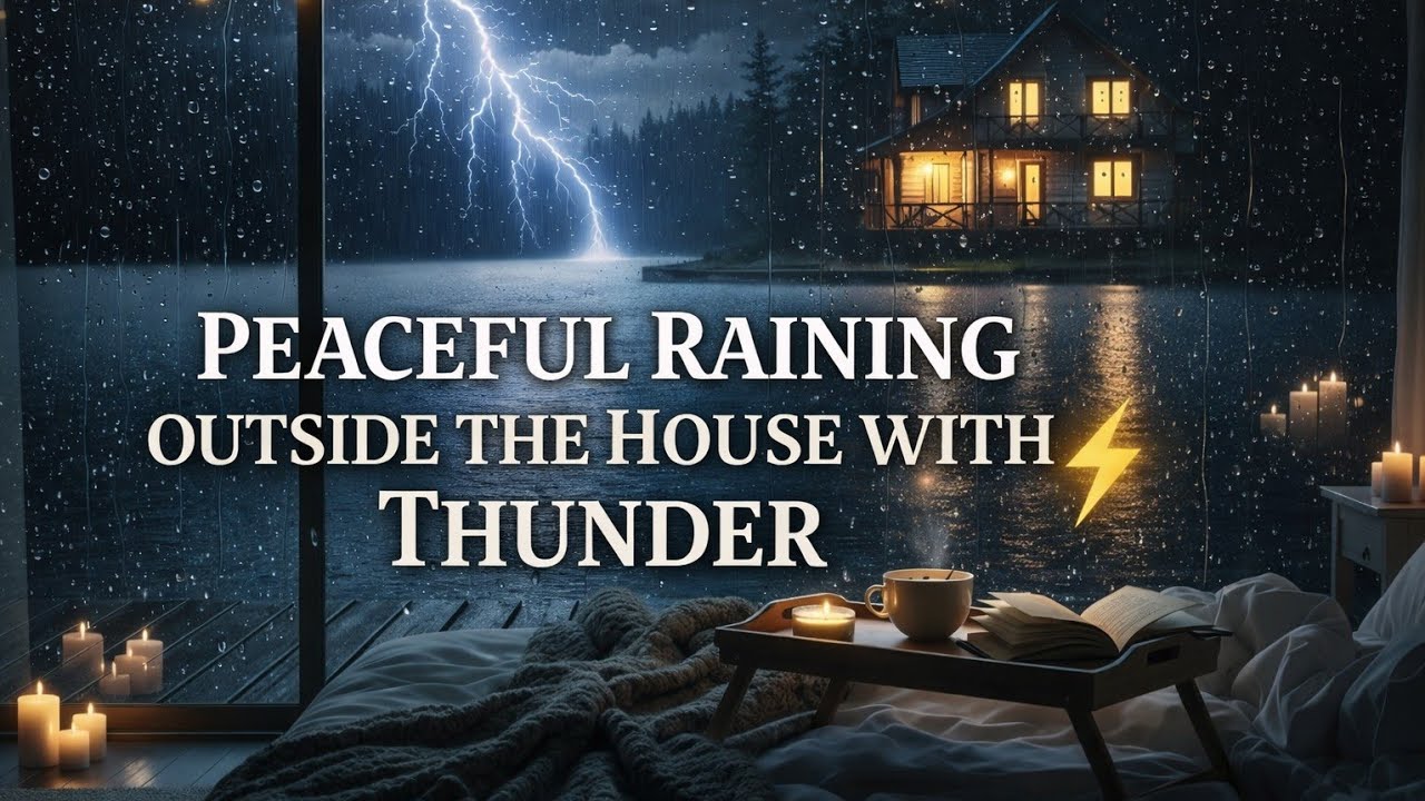 Peaceful Rain For Good Sleep: Healing Your Soul #relax #sleep #rain #peace 