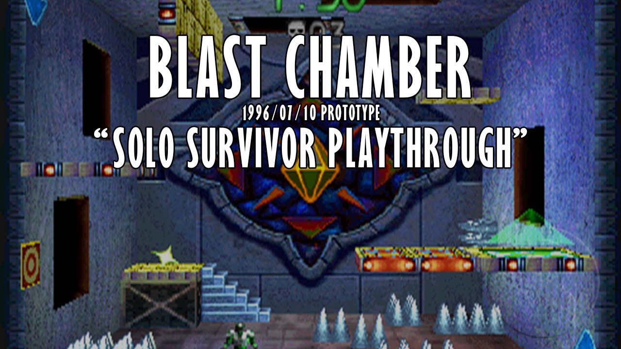 Solo Survivor Playthrough | Blast Chamber (Jul 10, 1996 Proto)