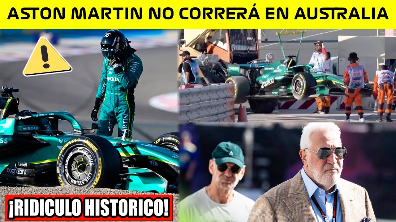 ⚠️ULTIMA HORA💥 ASTON MARTIN HONDA en RIESGO para AUSTRALIA❌ NO CORRERAN el GRAN PREMIO💥 OBLIGADOS 