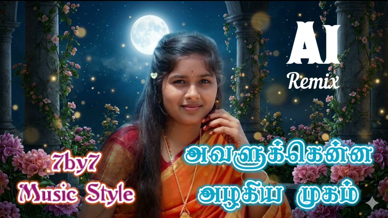 அவளுக்கு என்ன அழகிய முகம் | Ai Remix Songs | 7by7 Music Style 